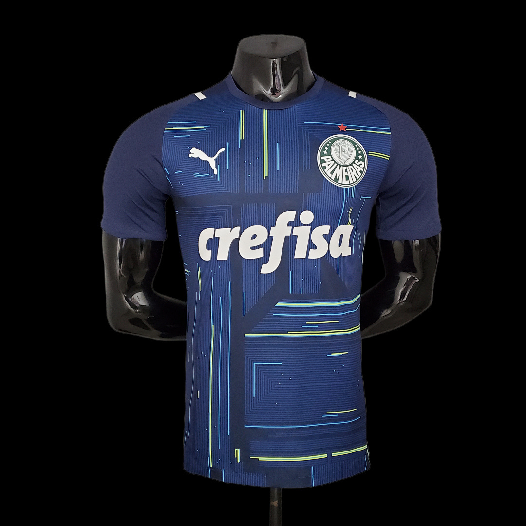 21/22 player version Palmeiras Goalkeeper Blue S-XXL
