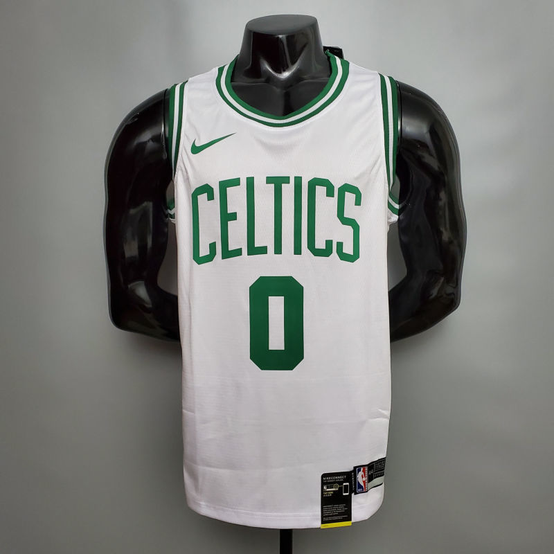 TATUM #0 Celtics white NBA jersey Size XS-XXL Nike connect recognition