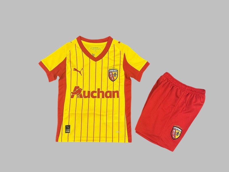 25-26 Lens Home Kids Cheap Soccer Jerseys Yupoo