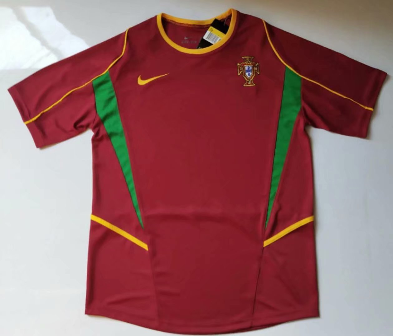 2002 Portugal Home Retro Soccer Jerseys Yupoo