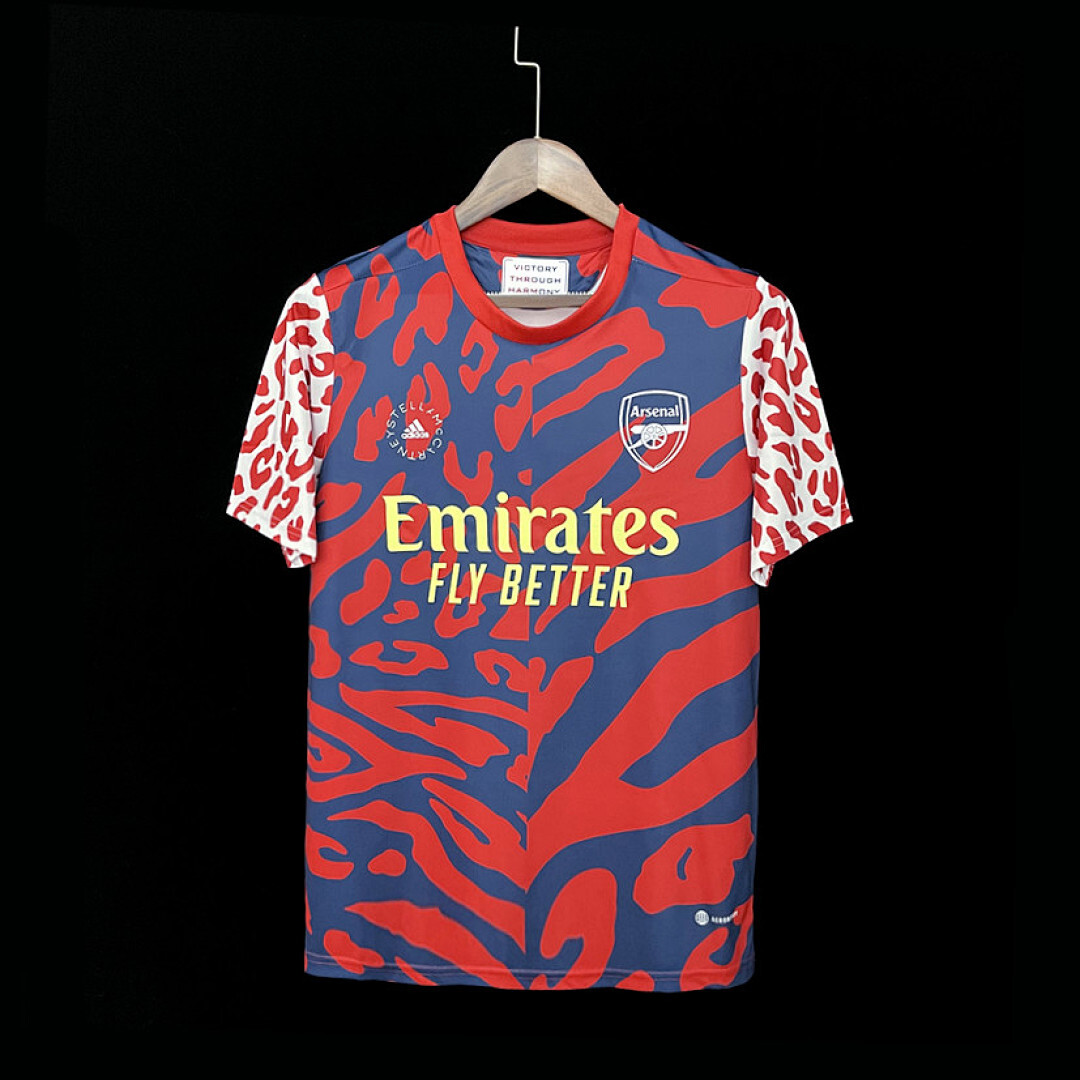 22/23 Arsenal Pre-match Training Red S-XXL