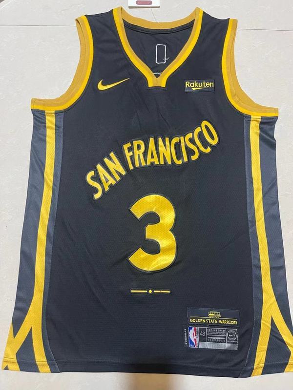 2024 Warriors #3 Embroidery