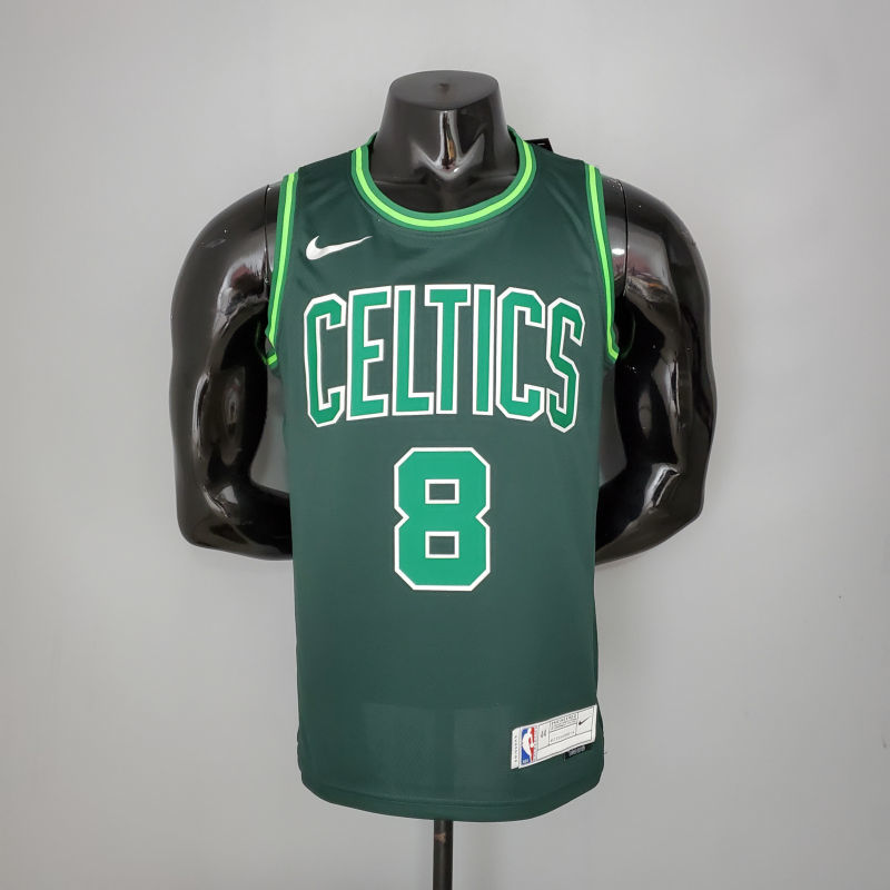 2021 WALKER#8 Celtics Bonus Edition Dark Green NBA Jersey S-XXL