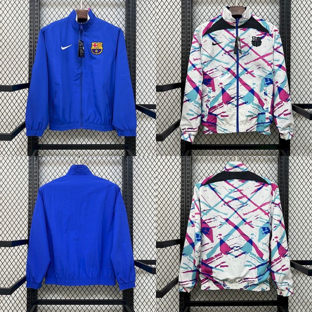 Barcelona 2025 Double-Sided Windbreaker