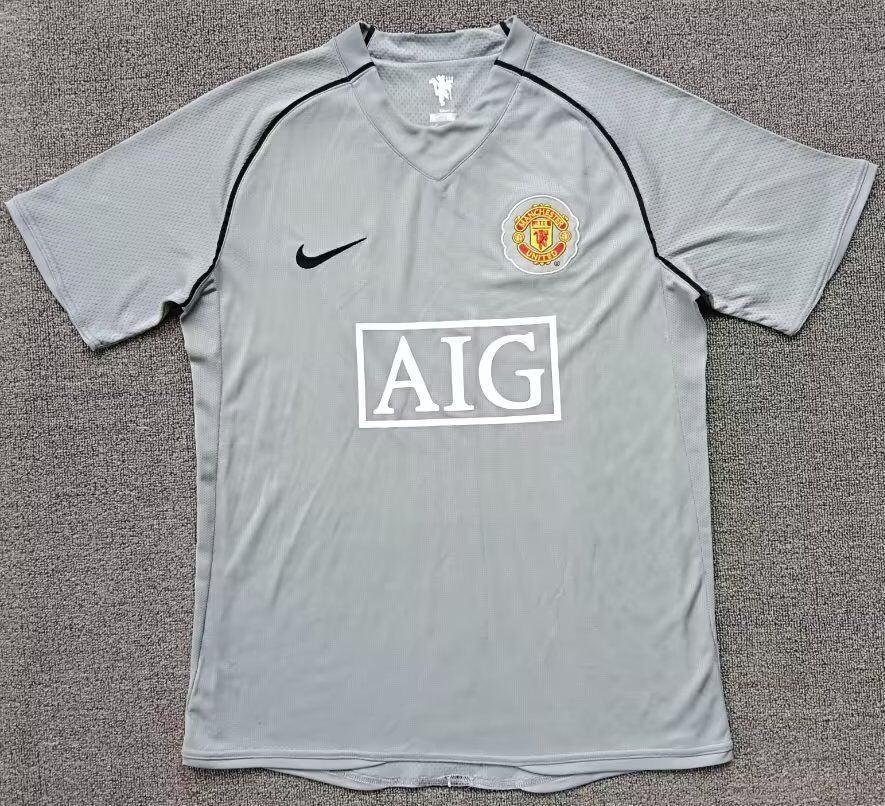 07-08 M-anchester U-nited Goalkeeper Retro Soccer Jerseys Yupoo