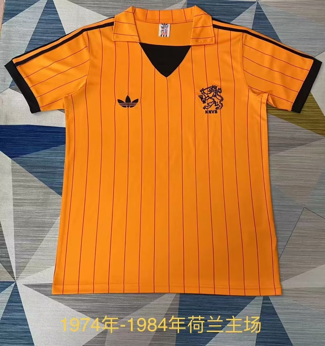 1974-1984 Netherlands Home Retro Soccer Jerseys Yupoo