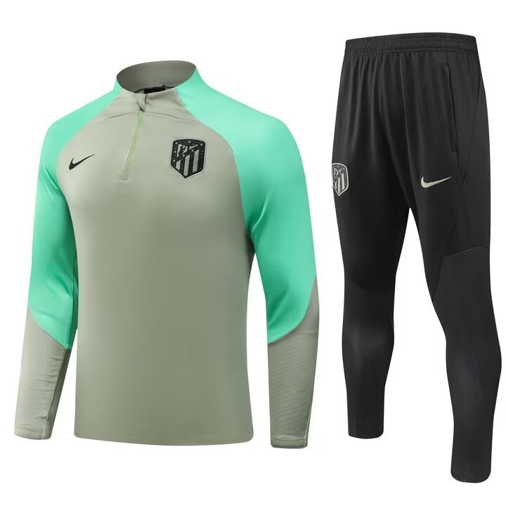 23-24 Atletico Madrid Long Sleeve Training Suit Yupoo