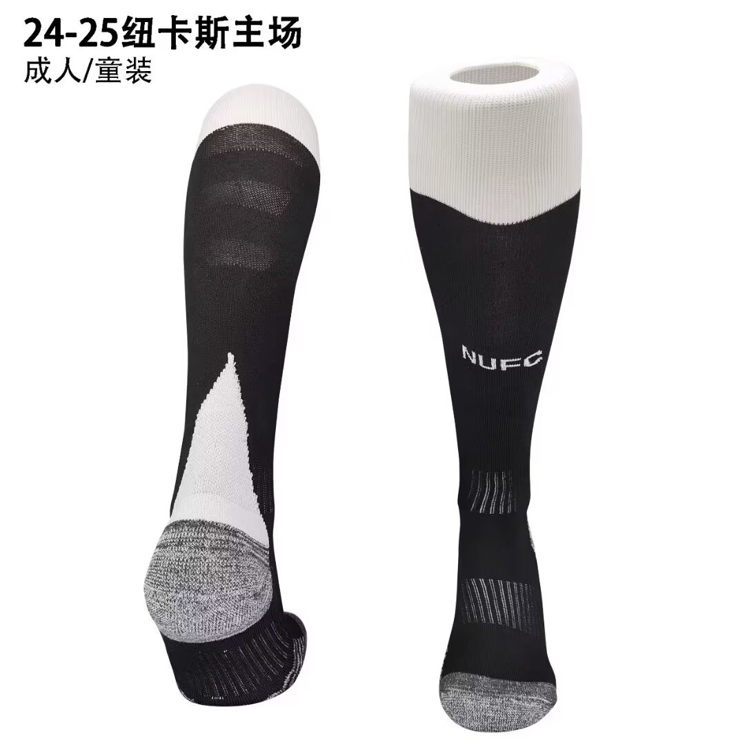 24-25 Newcastle United Home Adult/Kids Socks Yupoo