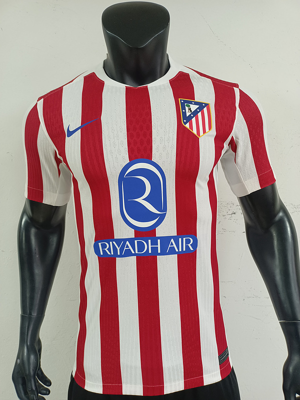 25-26 Atletico Madrid Home Player Version Cheap Soccer Jerseys Yupoo
