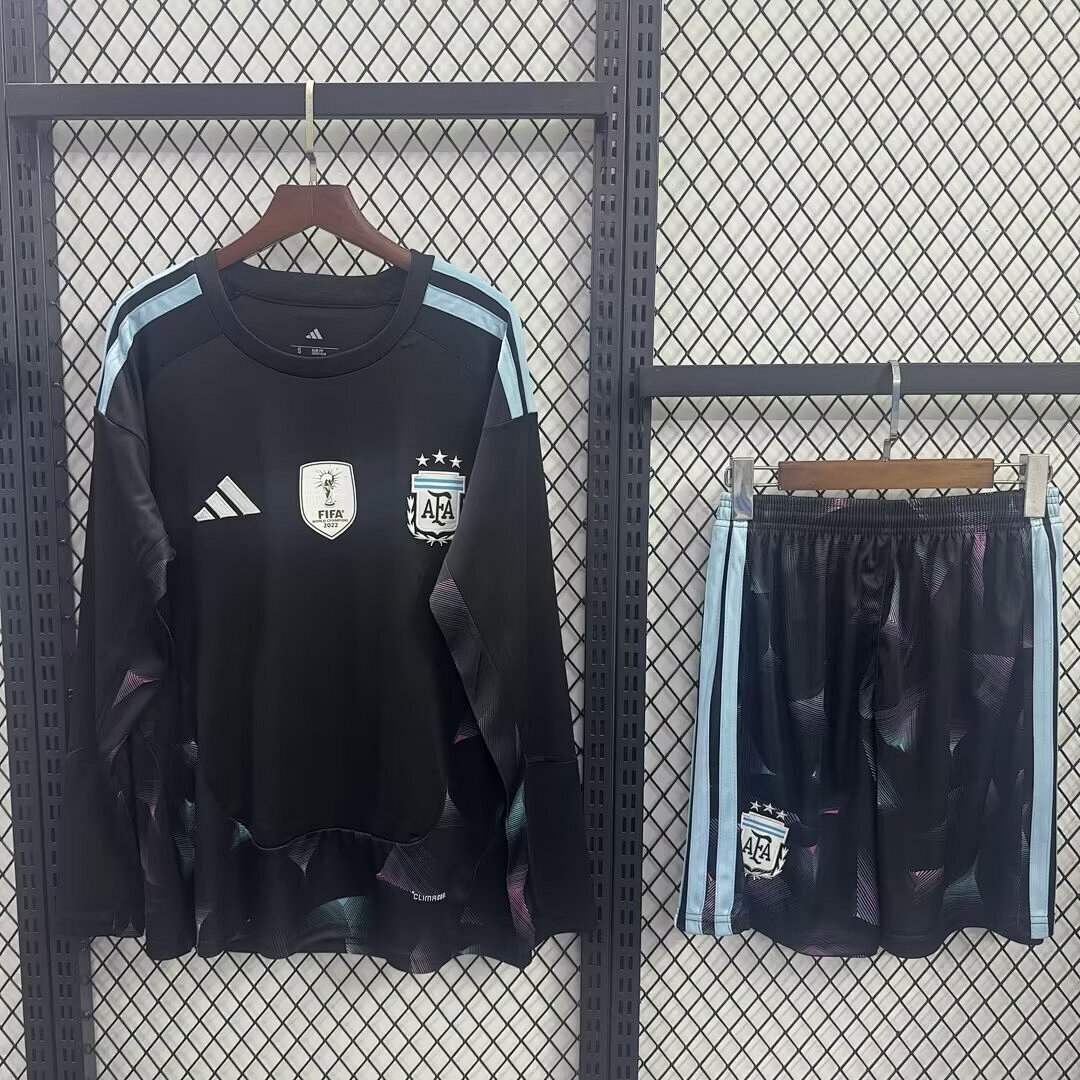 25-26 Argentina Goalkeeper Long Sleeve Cheap Soccer Jerseys Yupoo