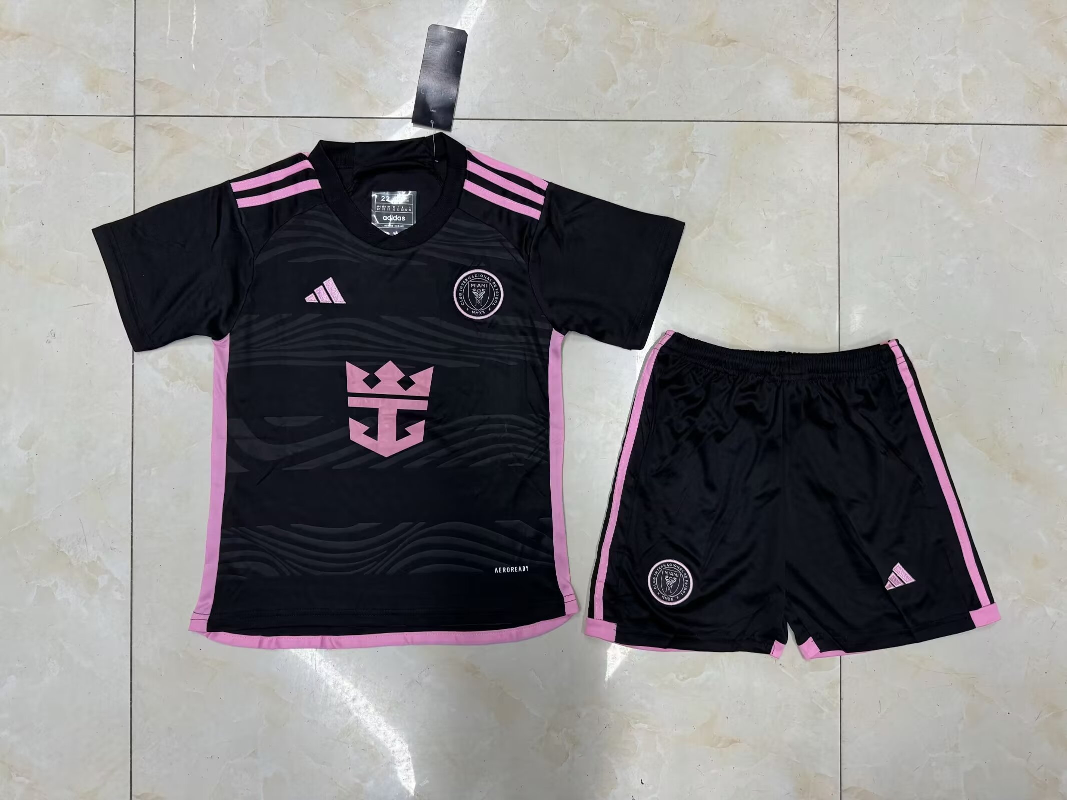 24-25 Miami Away Kids Soccer Jerseys Yupoo