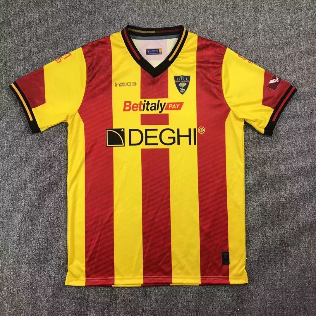 23-24 Lecce Home Soccer Jerseys Yupoo