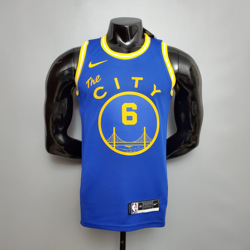 Tram version YOUNG#6 Golden State Warriors blue NBA jersey S-XXL