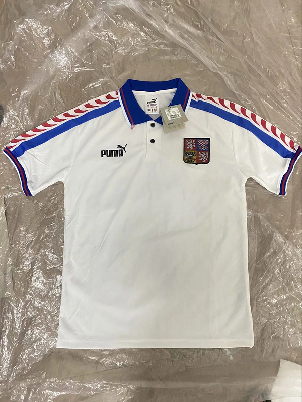 1996 Czech Away Retro Soccer Jerseys Yupoo