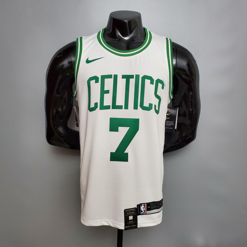 BROWN#7 Celtics White  NBA jersey Size S-XXL Nike connect recognition