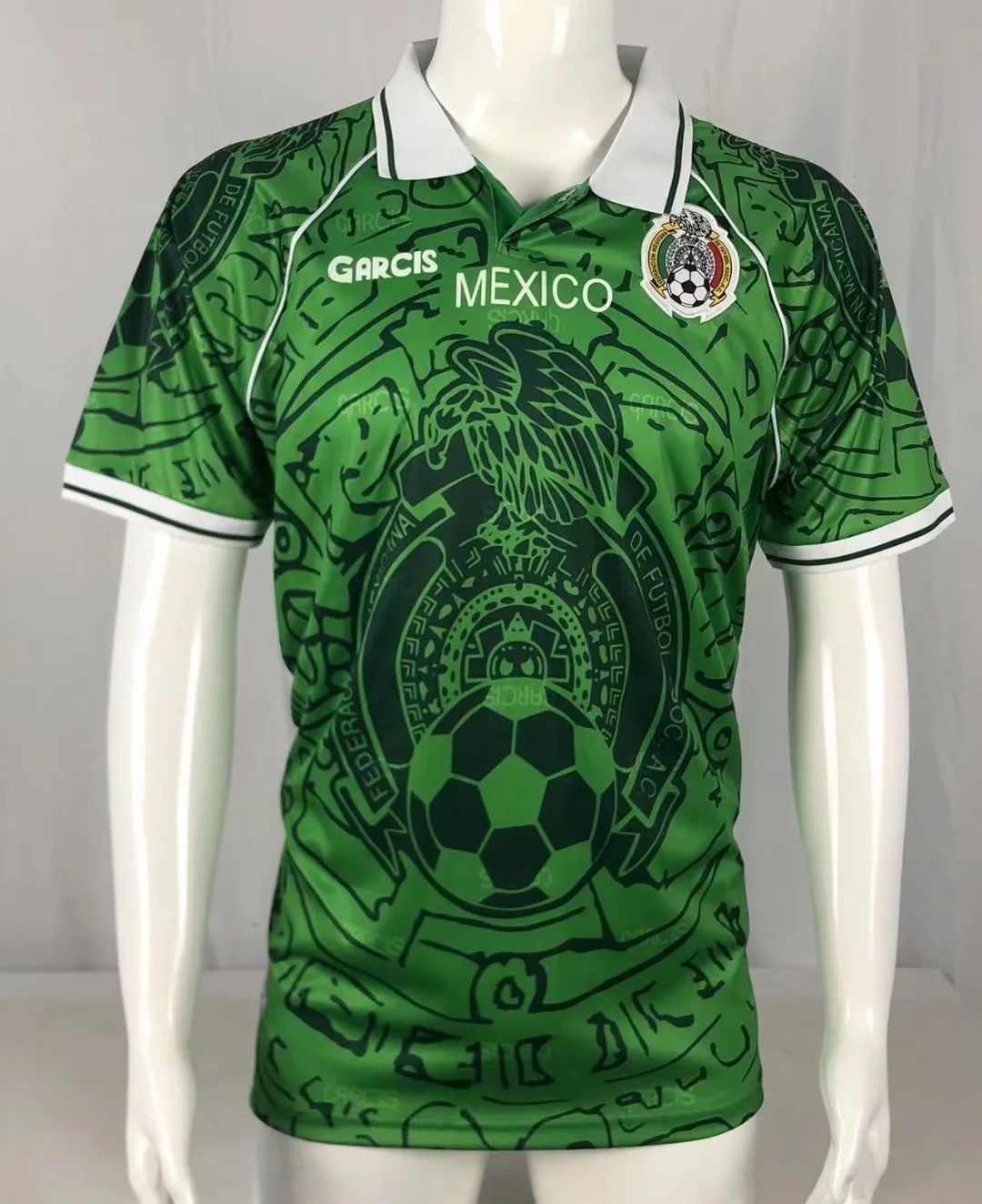 1998 Mexico Home Retro Soccer Jerseys Yupoo