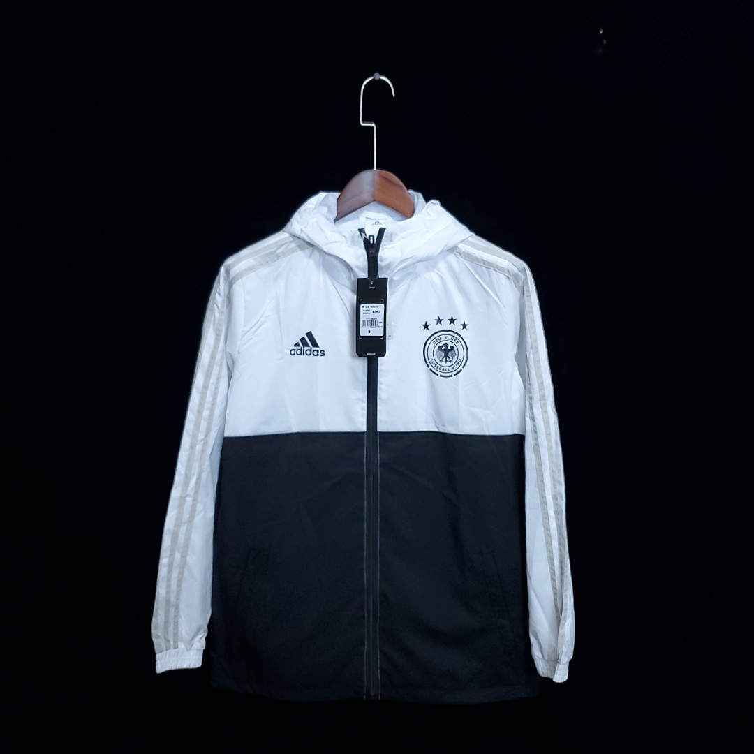 Windbreaker Germany white + black S-2XL