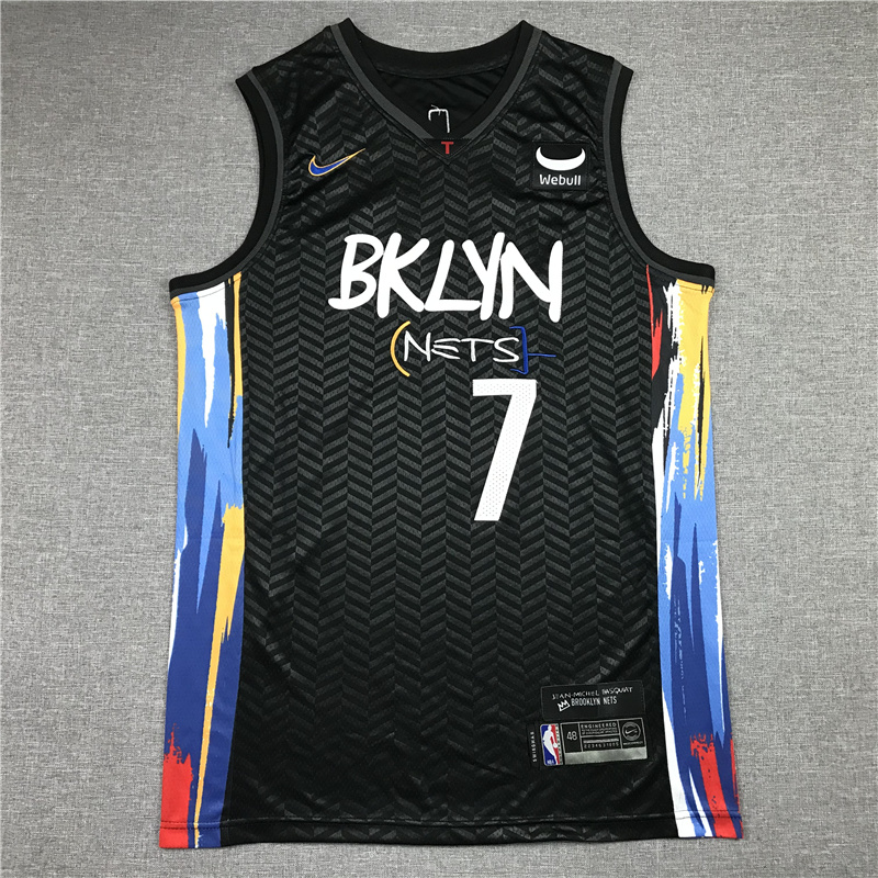2021 Nets #7 Embroidery