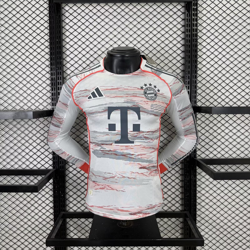 25-26 Bayern Away Player Version Cheap Soccer Jerseys Yupoo