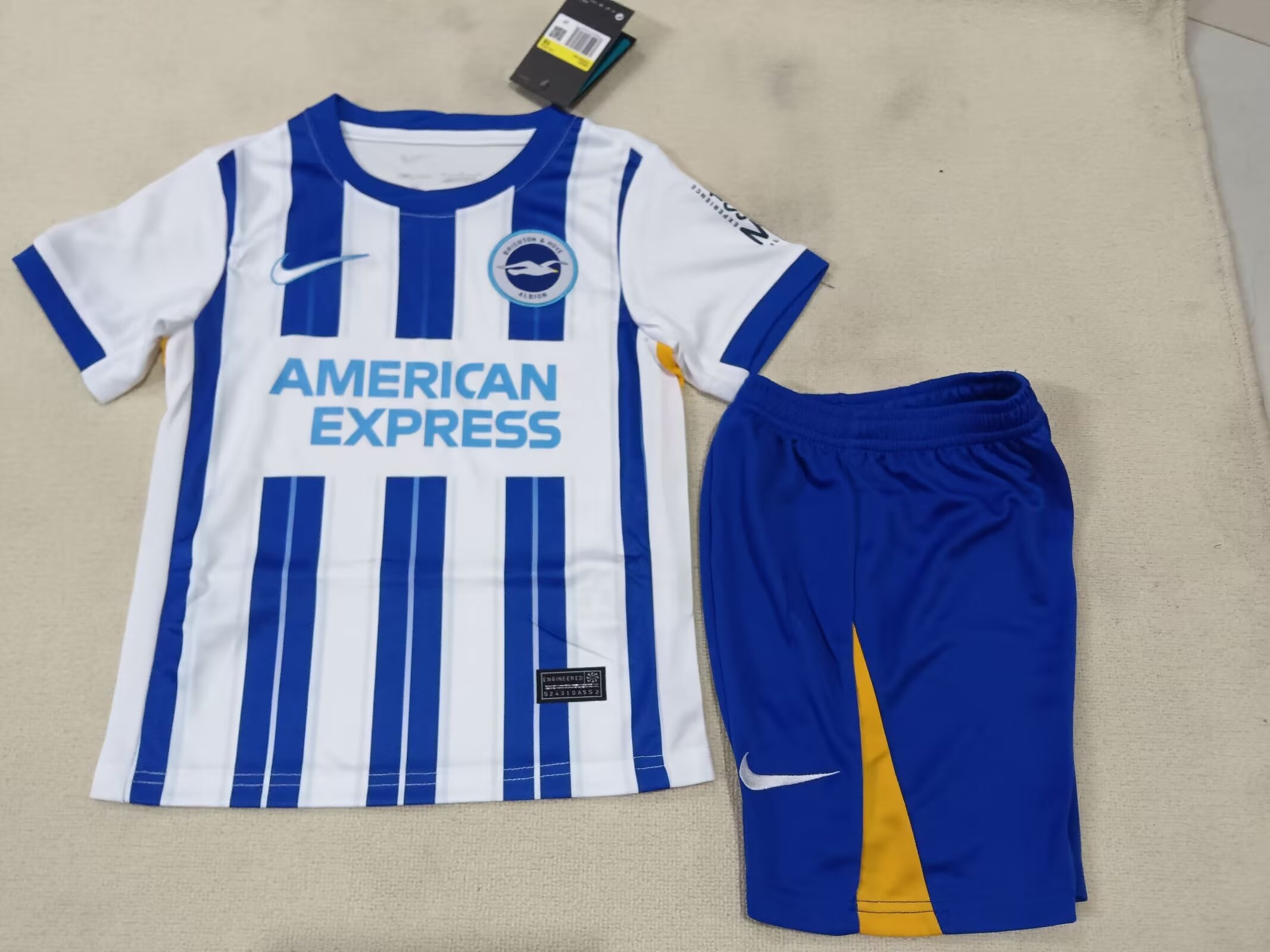 24-25 Brighton Home Kids Soccer Jerseys Yupoo