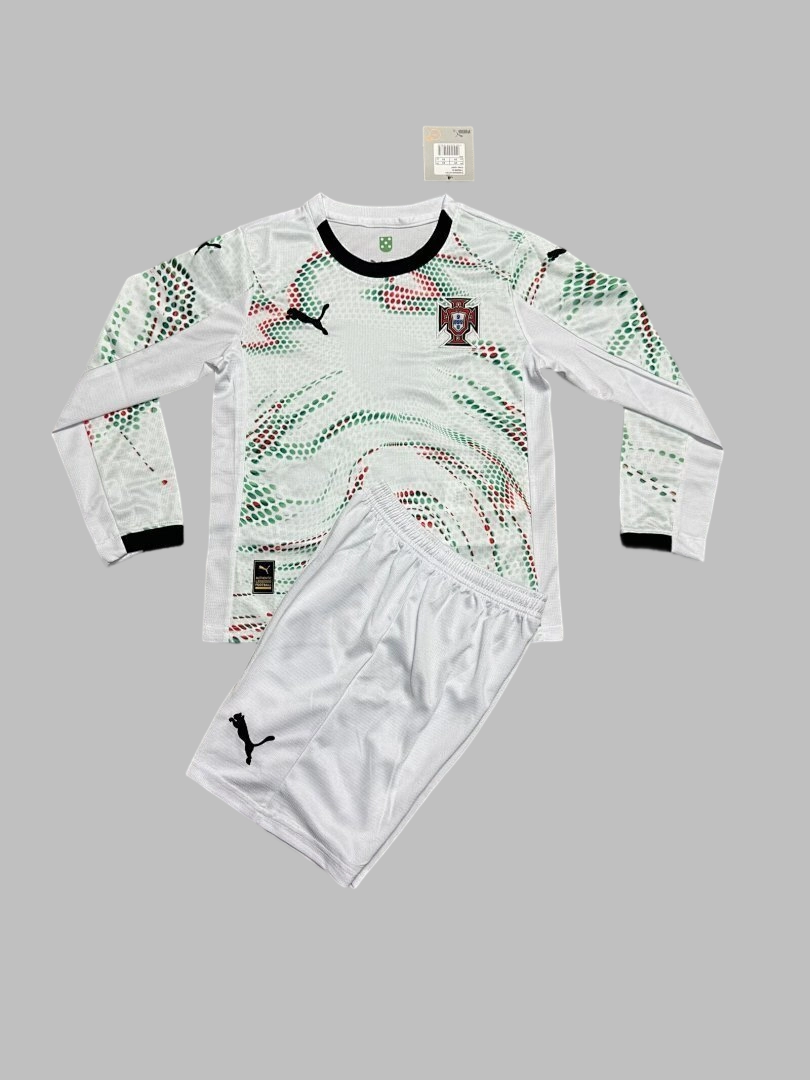 26-27 Portugal Away Kids Cheap Soccer Jerseys Yupoo