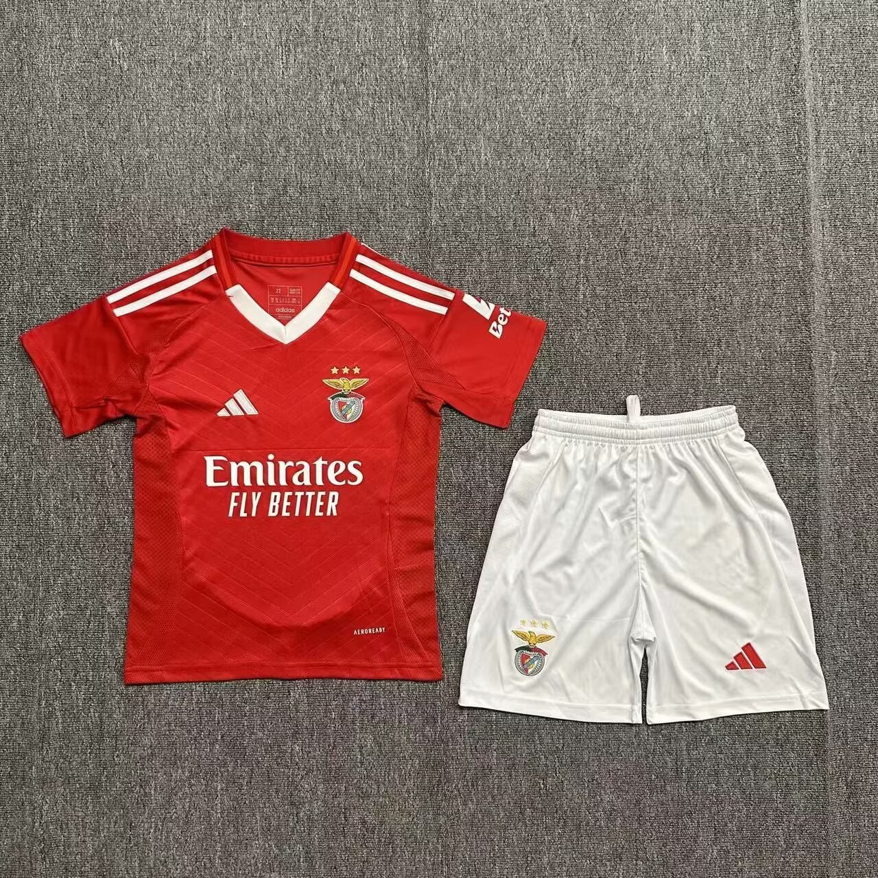 24-25 Benfica Home Kids Soccer Jerseys Yupoo