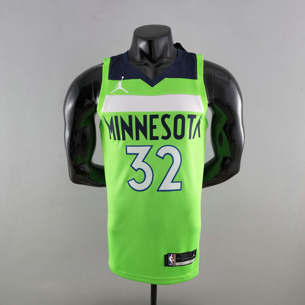 Minnesota Timberwolves TOWNS#32 Air Jordan NBA Jersey Blue S-XXL