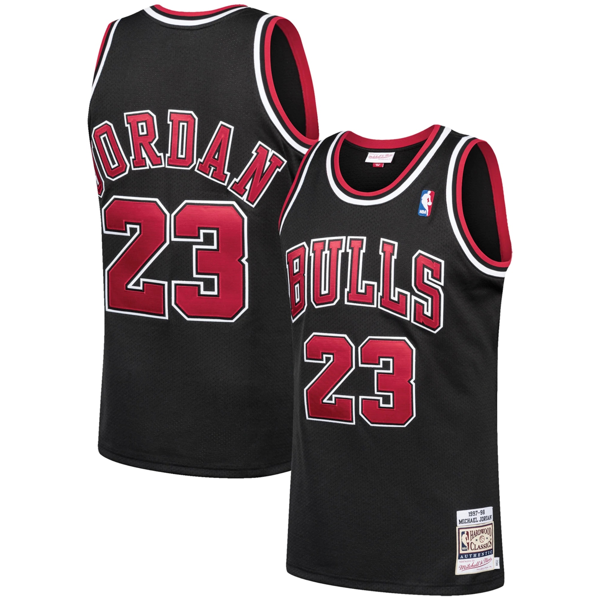 1997-98 Bulls Retro #23 Embroidery