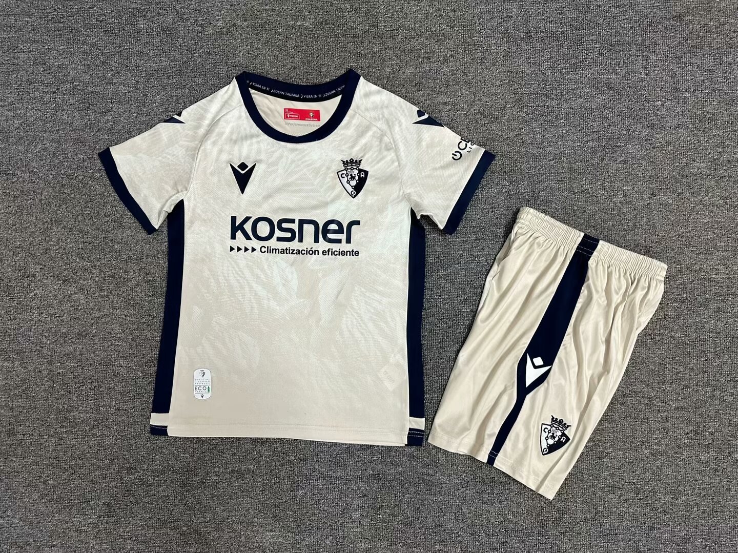 24-25 Osasuna Away Kids Soccer Jerseys Yupoo