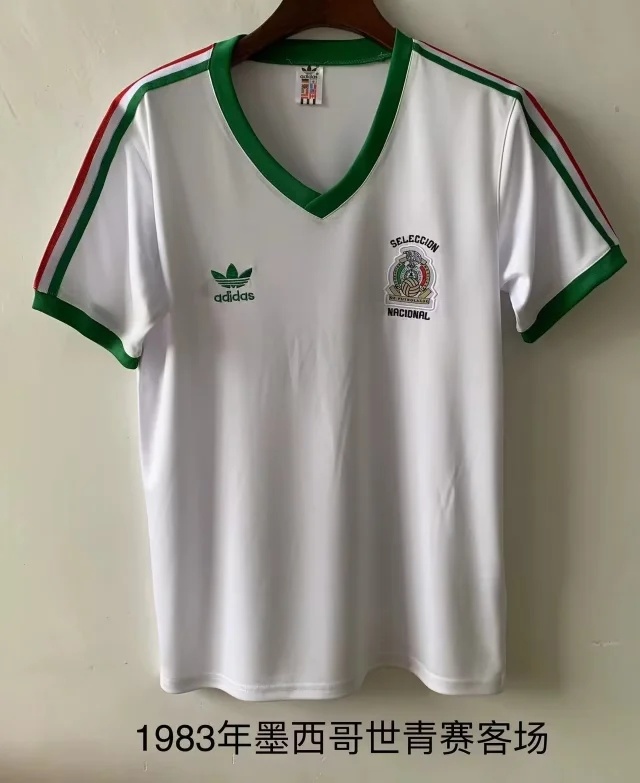 1983 Mexico Away Retro Soccer Jerseys Yupoo