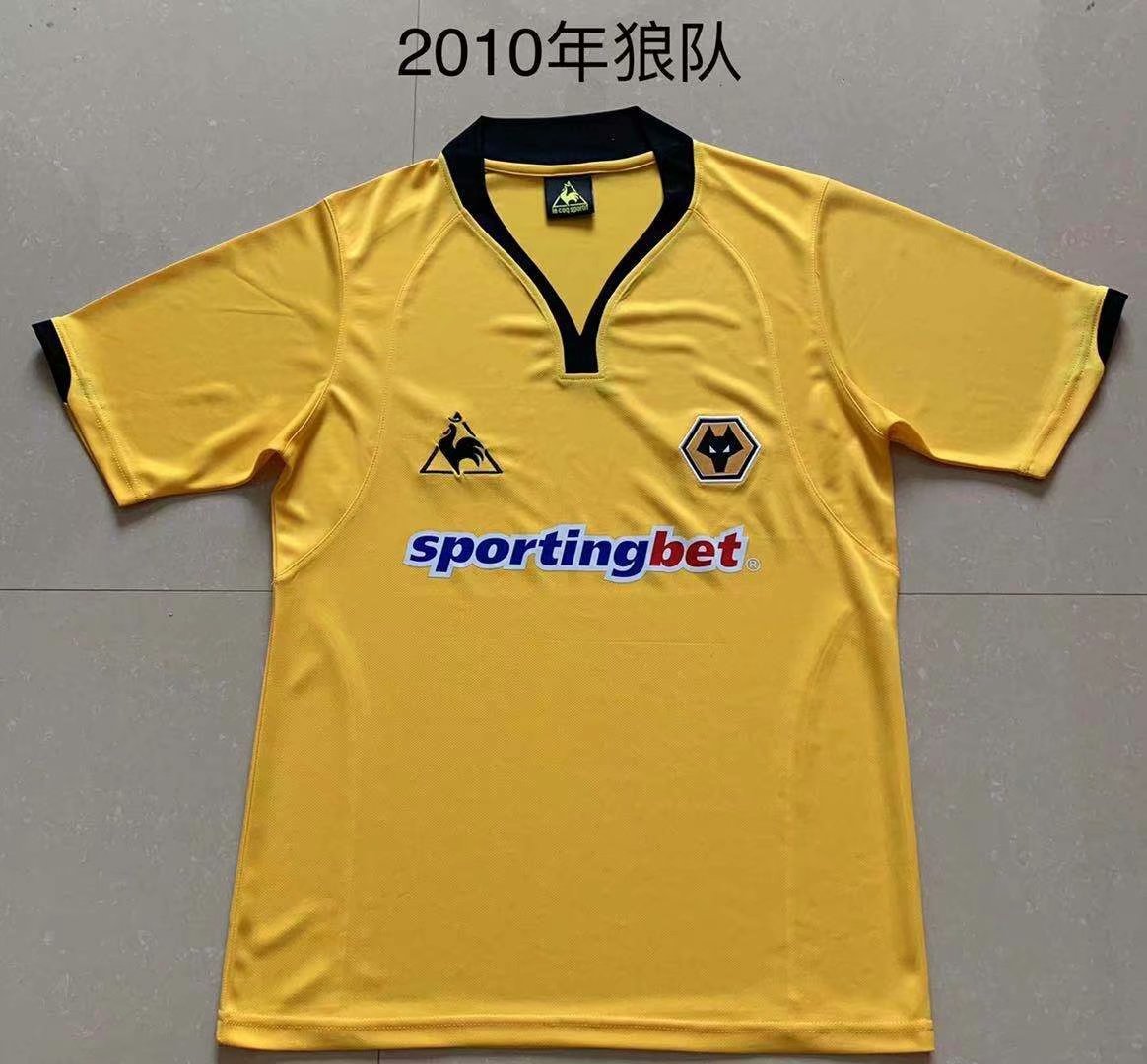 2010 Wolves Home Retro Soccer Jerseys Yupoo