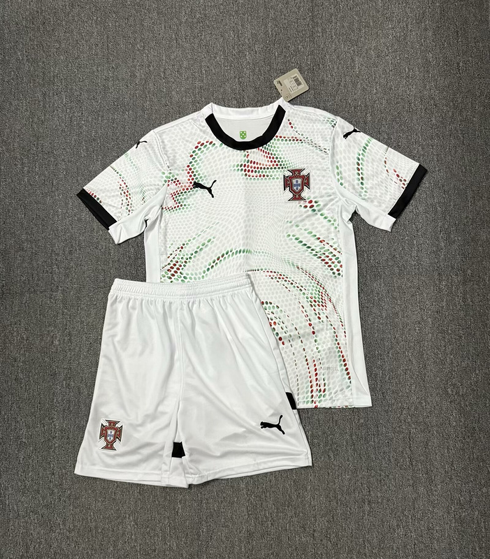 2025 Portugal Away Kids Soccer Jerseys Yupoo