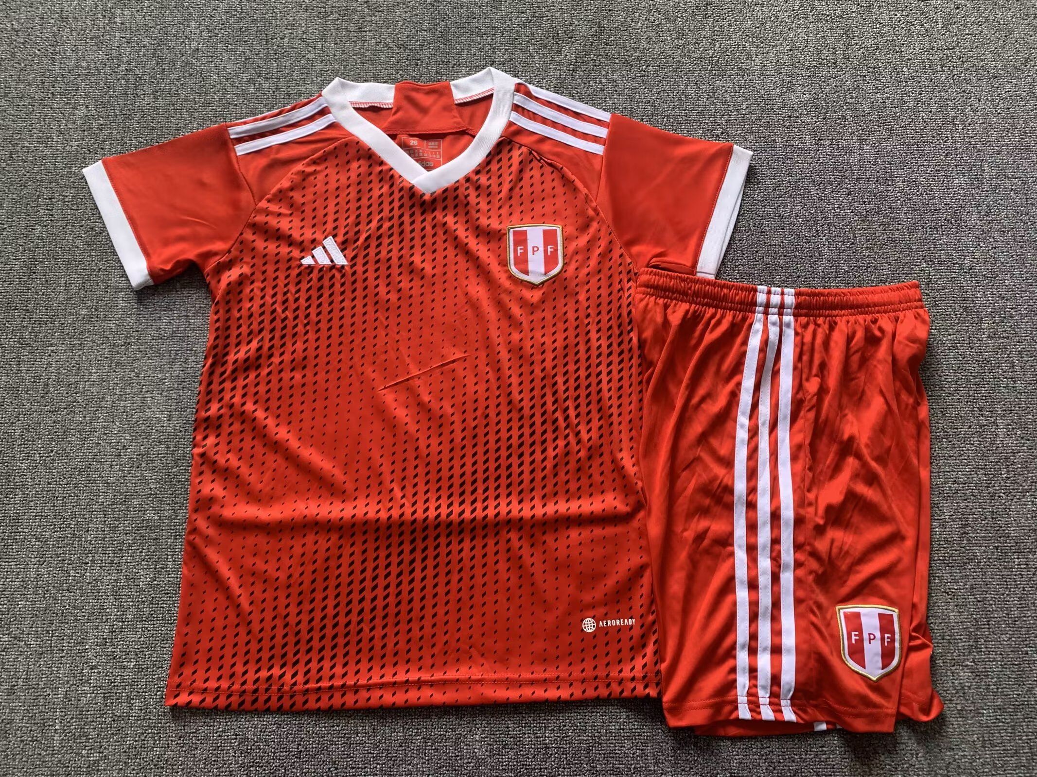 23-24 Peru Away Kids Soccer Jerseys Yupoo