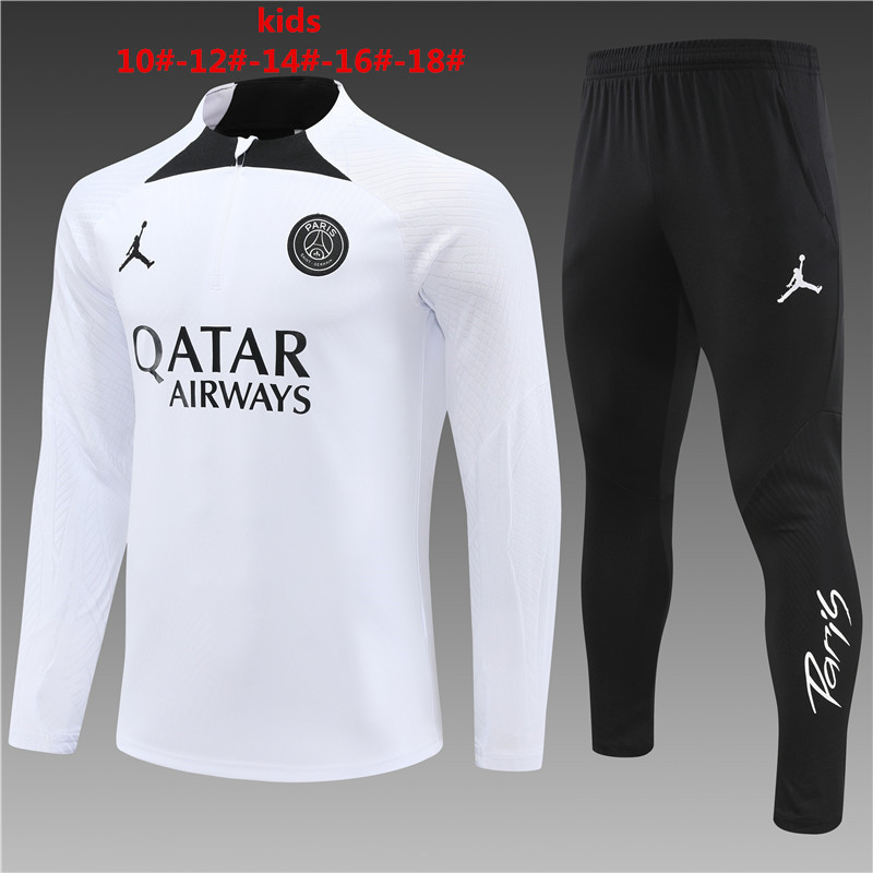 23-24 Paris Kids Player Long Sleeve Training Suit Yupoo