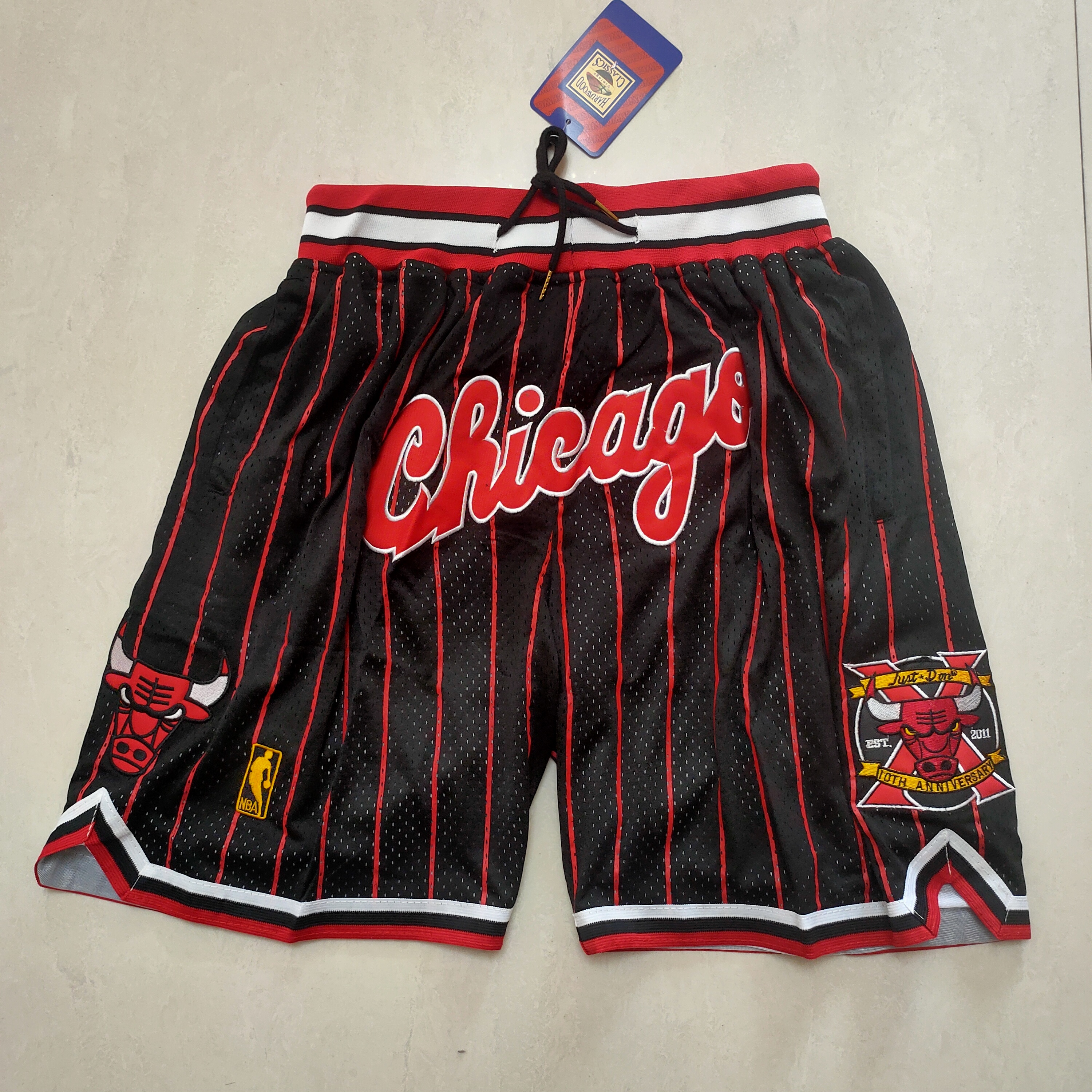 Bulls Pocket pants Shorts Embroidery