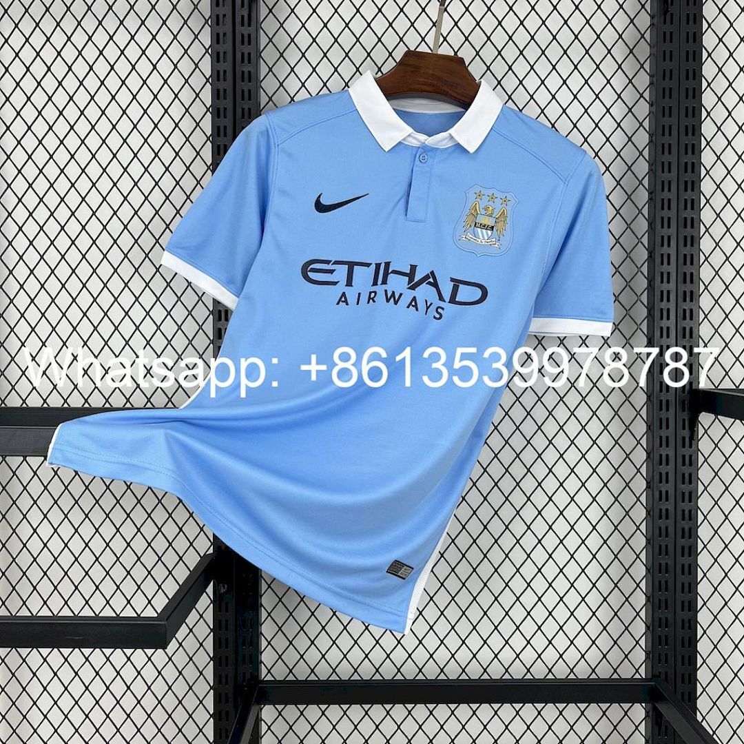 Manchester City 2015/16 Home Retro Jersey