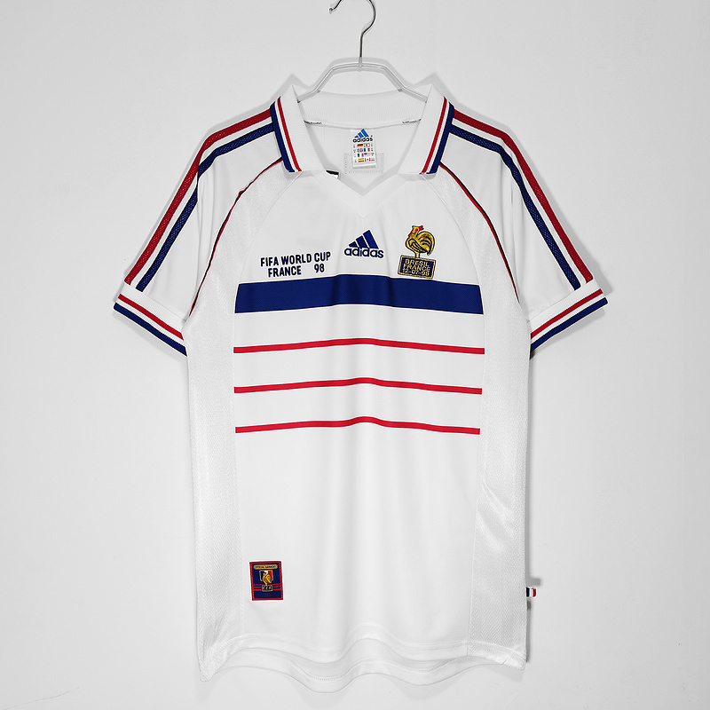 1998 France Away Retro Soccer Jerseys Yupoo