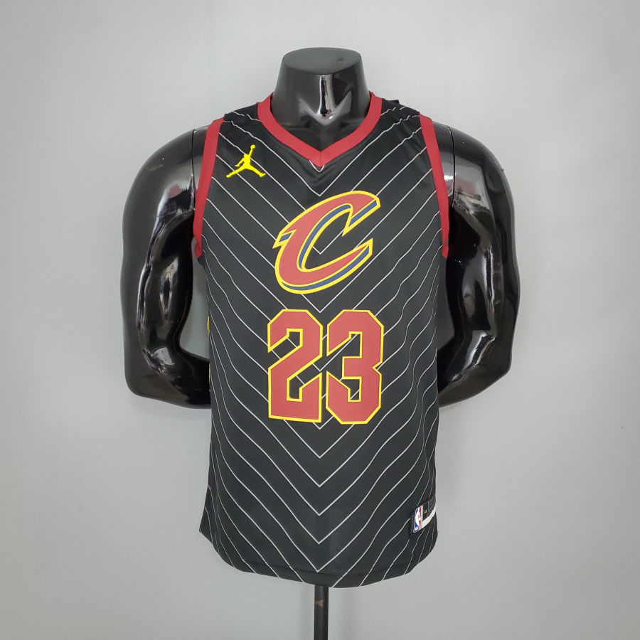 2021 JAMES#23 Cavaliers JORDAN Theme Limited Edition Black NBA Jersey S-XXL