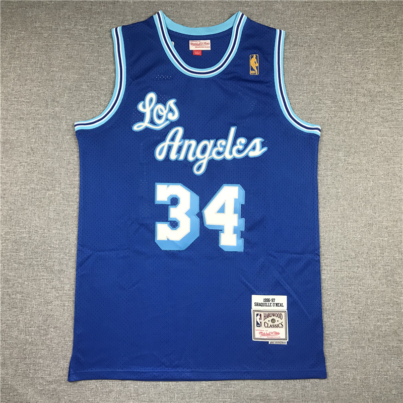 Lakers #34 Embroidery