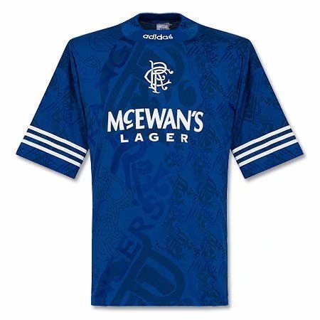 94-96 Rangers Home Retro Soccer Jerseys Yupoo