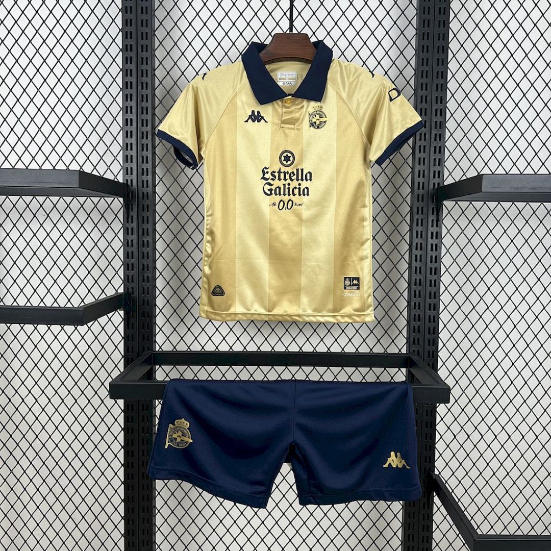 Deportivo de La Coruna 2025/26 25th Anniversary Edition Kids Kit