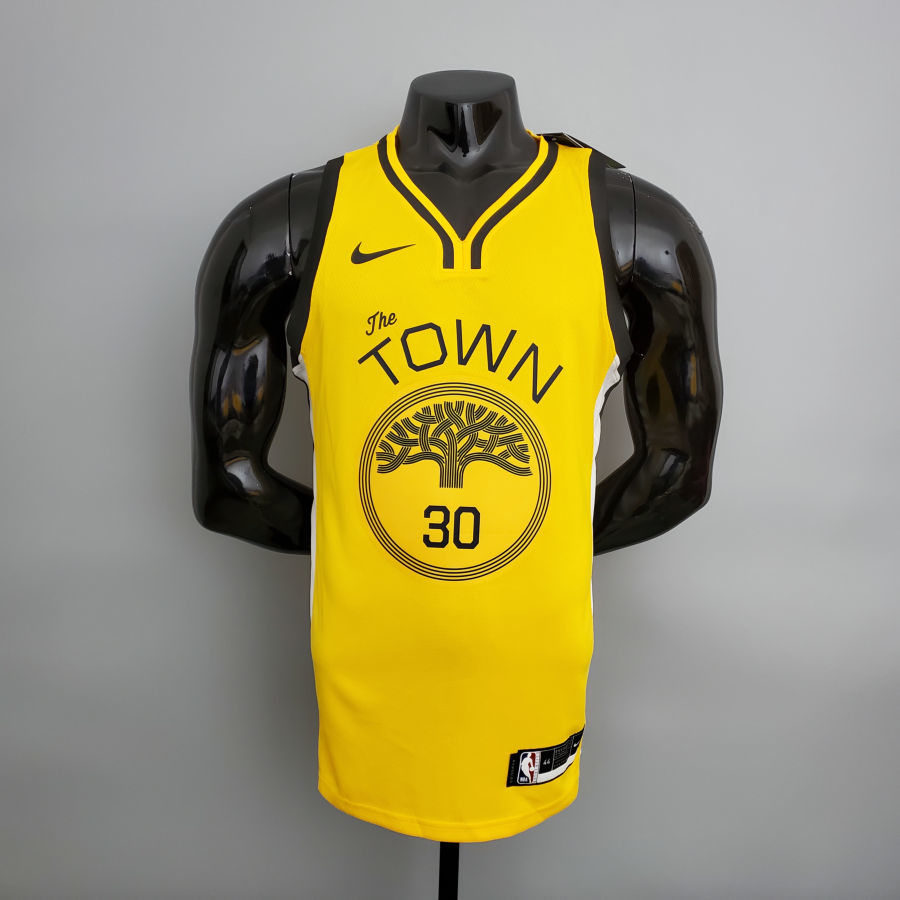 2018 Curry#30 Warriors Bonus Edition NBA Jersey S-XXL