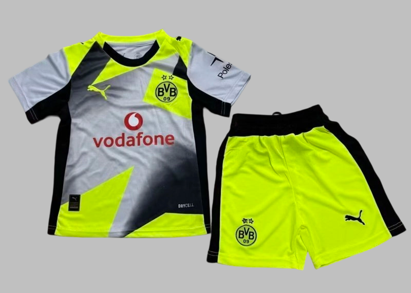 25-26 Dortmund Third Kids Cheap Soccer Jerseys Yupoo