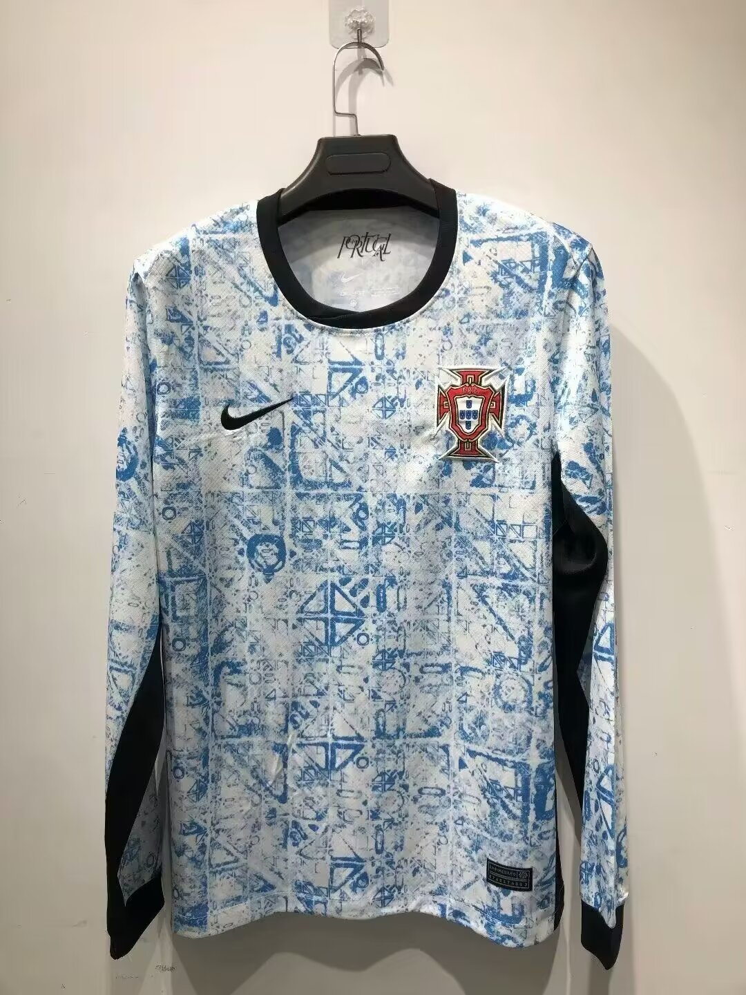 2024 Portugal Away Long Sleeve Soccer Jerseys Yupoo
