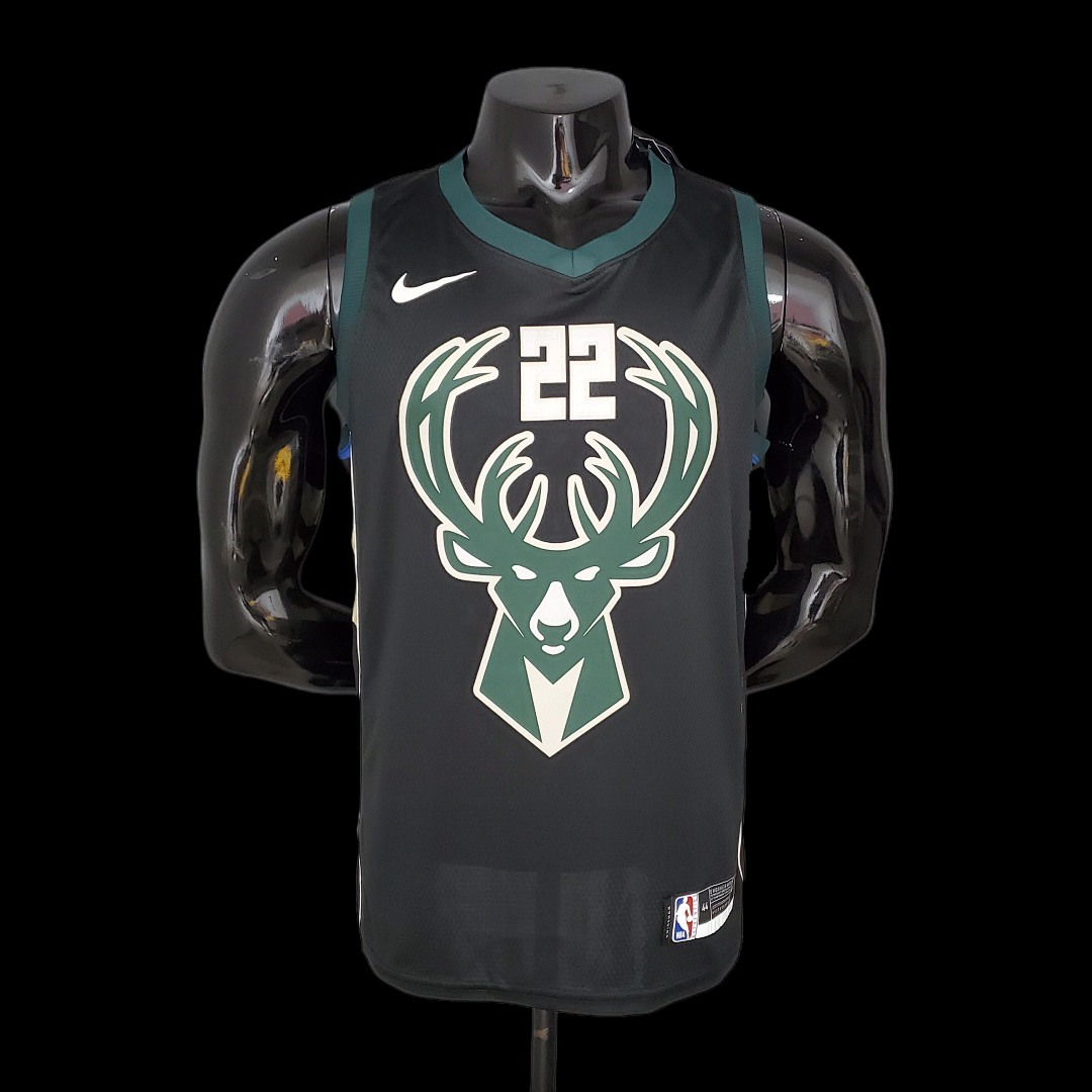 MIDDLETON#22 Bucks Black NBA jersey Size:S-XXL