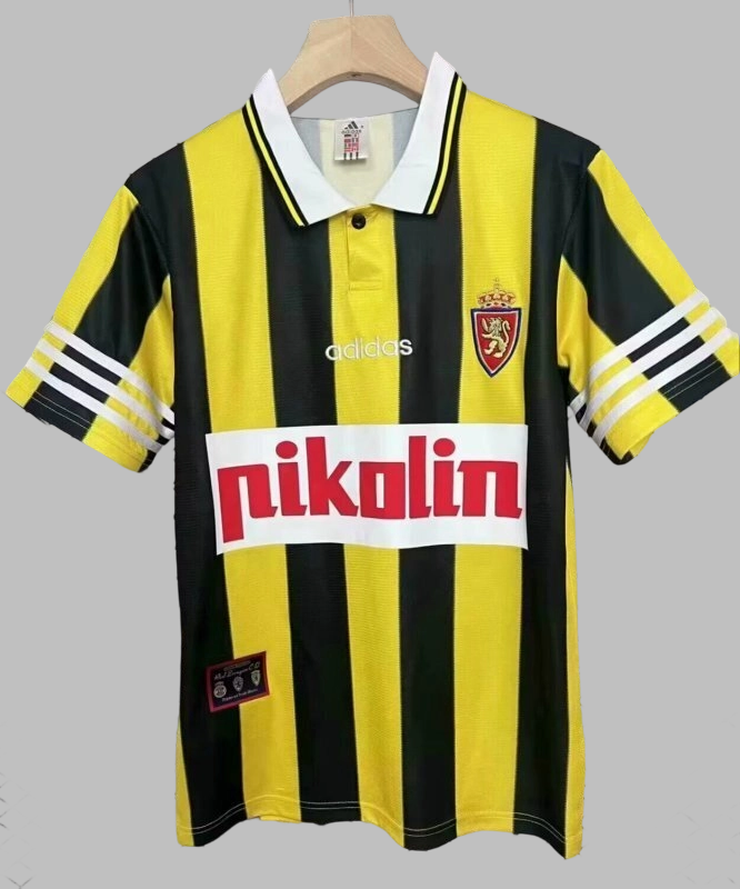 25-26 Zaragoza Away Retro Cheap Soccer Jerseys Yupoo