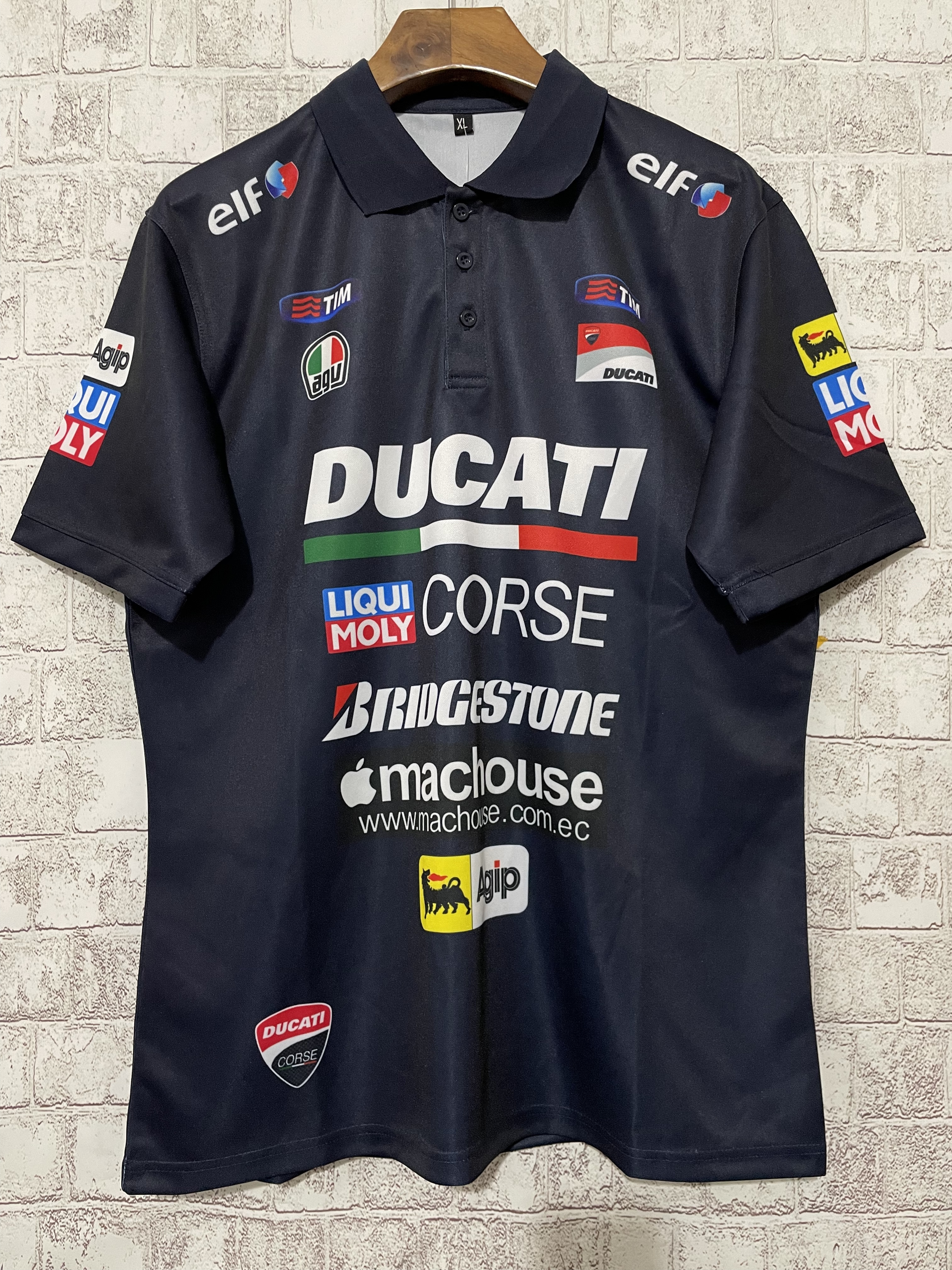 2023 Ducati blue racing shirt S-5XL