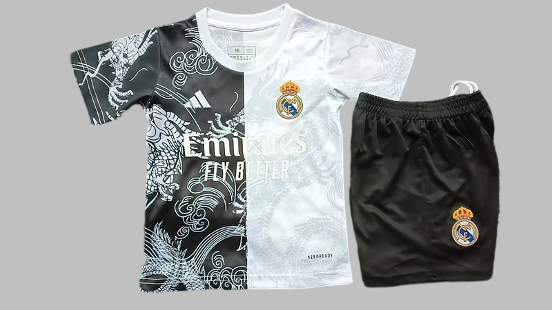 25-26 Real Madrid Kids Cheap Soccer Jerseys Yupoo