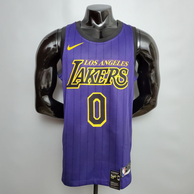YOUNG #0 Lakers purple City version NBA jersey Size XS-XXL