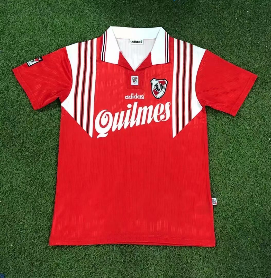 95-96 River Plate Away Retro Soccer Jerseys Yupoo